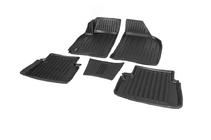 Daewoo Gentra 2013– Gumové autokoberce Stingray 3D (5 ks, polyuretan) fotografie 2