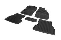 Ford Focus II 2008–2011 Gumové autokoberce Stingray 3D (5 ks, polyuretan) fotografie 2