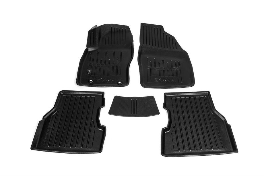 Ford Focus II 2008–2011 Gumové autokoberce Stingray 3D (5 ks, polyuretan) Image