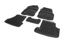 Ford Focus III 2011–2017 Gumové autokoberce Stingray 3D (5 ks, polyuretan) fotografie 2