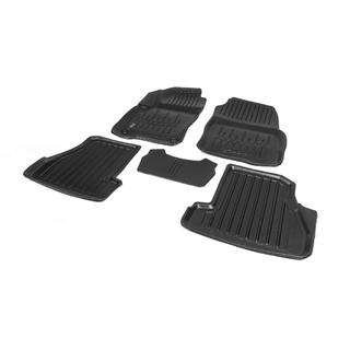 Gumové autokoberce Stingray 3D (5 ks, polyuretan) Ford Focus III 2011–2017 fotografie 2