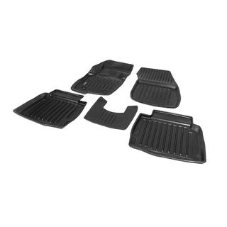 Gumové autokoberce Stingray 3D (5 ks, polyuretan) Ford Fusion 2012–2020 fotografie 2