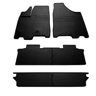 Gumové autokoberce pro 7 míst (3 řady, Stingray Premium)