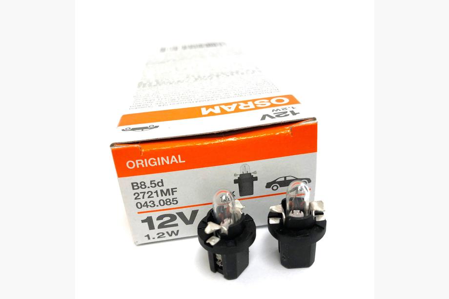 Signální žárovka Osram 2721MF 12V 1,2W B8,5d 5X10FS Image