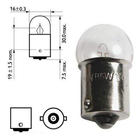 Signální žárovka Osram 5007 R5W 12V BA15s fotografie 2