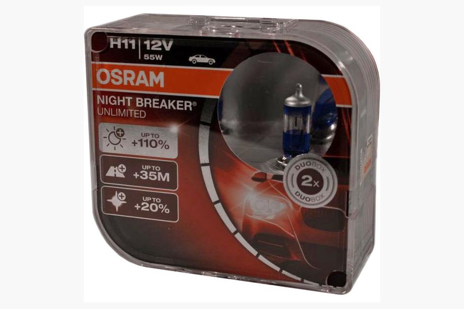 Žárovka do hlavního světlometu Osram H4 60/55W Night Breaker Laser +110% 64193NBL110 Fotografie 2