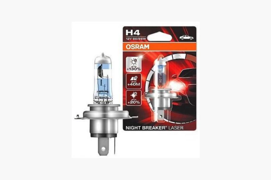 Halogenová žárovka do světlometu Osram H4 60/55W Night Breaker Laser +130% 64193NBL130 (1 ks) Image