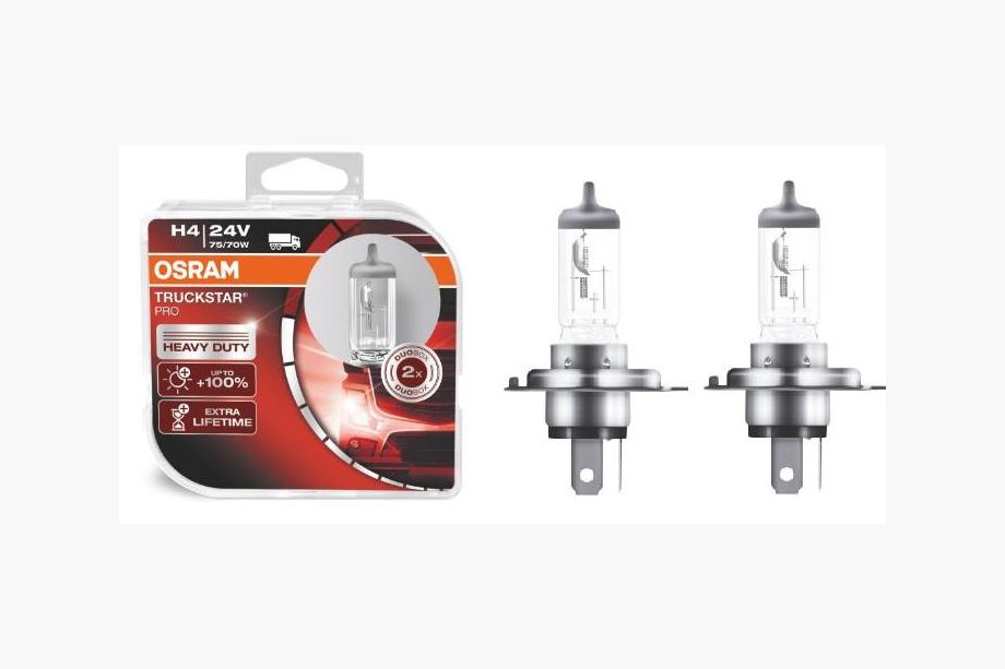 Žárovka do hlavního světlometu Osram H4 75/70W TruckStar 24V 64196TS Image