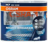 Žárovka do hlavního světlometu Osram H7 55W Night Breaker Plus 64210NBP fotografie 1