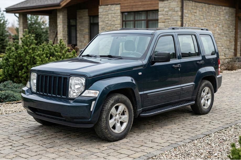 Jeep Cherokee/Liberty 2007–2013 Boční nášlapy Bosphore Black (2 ks, hliník) Image