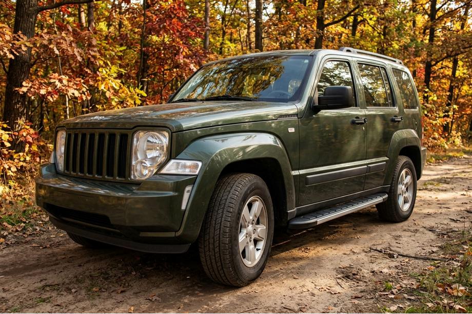 Jeep Cherokee/Liberty 2007–2013 Boční nášlapy Duru (2 ks, hliník) Fotografie 1