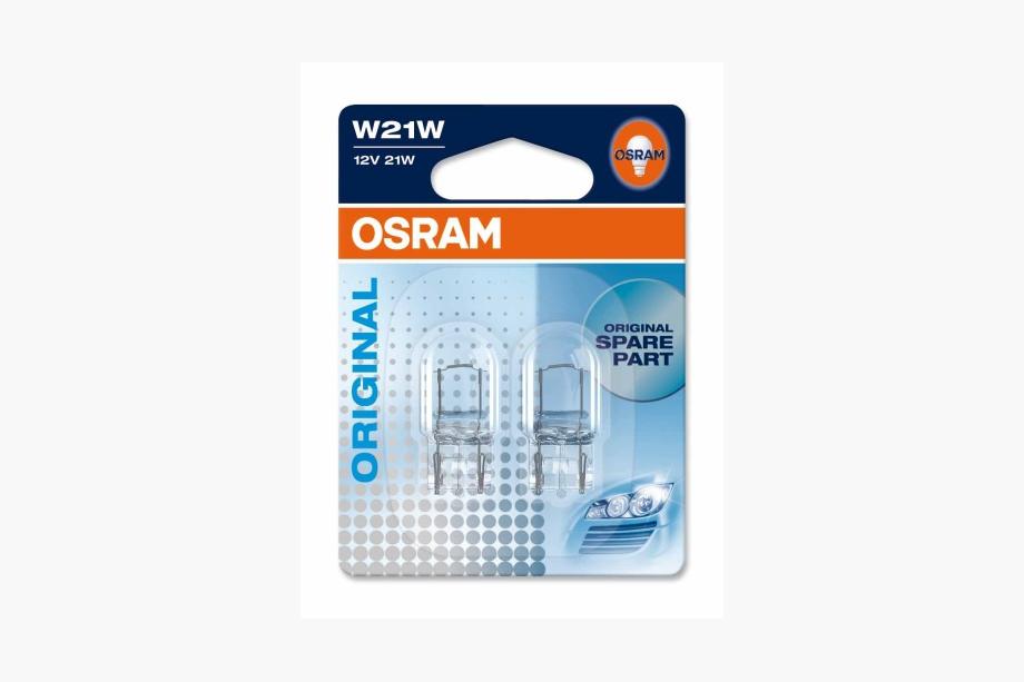Žárovka směrovky Osram 7505 W21W 12V 21W W3x16d (2 ks) Image