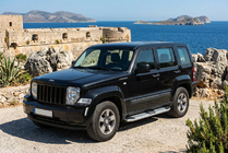 Jeep Cherokee/Liberty 2007–2013 Boční nášlapy Mevsim Grey (2 ks, hliník) fotografie 1