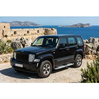 Boční nášlapy Mevsim Grey (2 ks, hliník) Jeep Cherokee/Liberty 2007–2013 fotografie 1