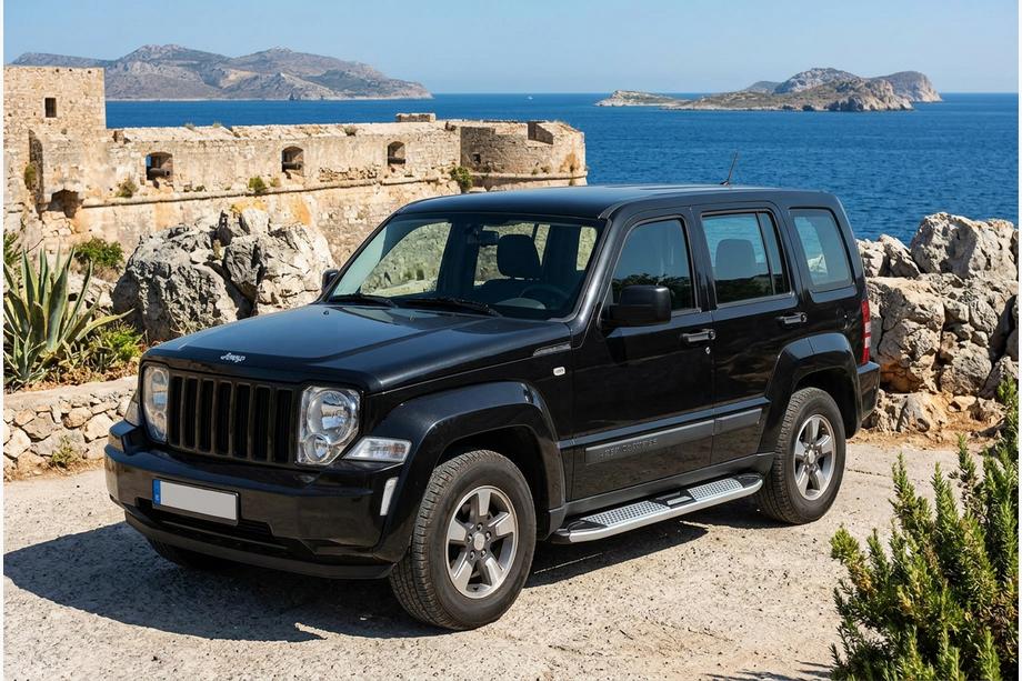 Jeep Cherokee/Liberty 2007–2013 Boční nášlapy Mevsim Grey (2 ks, hliník) Image