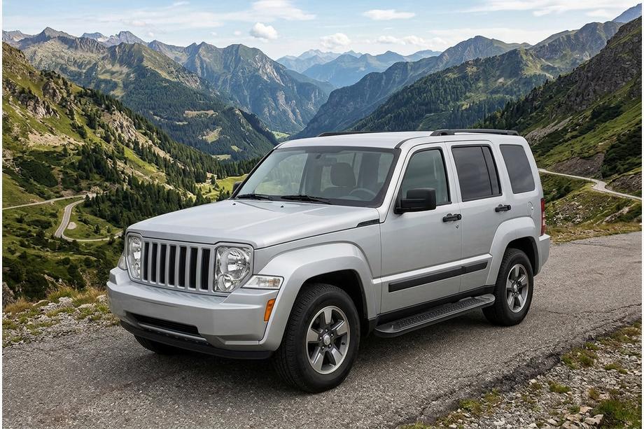 Jeep Cherokee/Liberty 2007–2013 Boční prahy Allmond Black (2 ks, hliník) Image