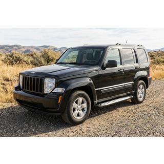 Boční nášlapy Allmond Grey (2 ks, hliník) Jeep Cherokee/Liberty 2007–2013 fotografie 1