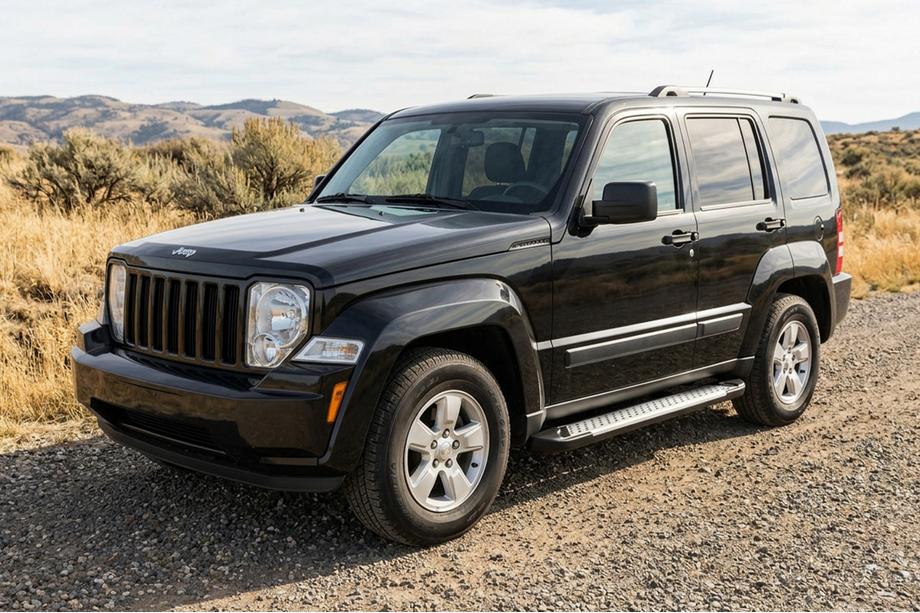 Jeep Cherokee/Liberty 2007–2013 Boční nášlapy Allmond Grey (2 ks, hliník) Image