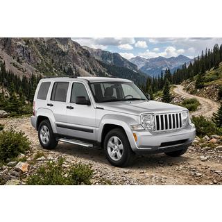 Boční nášlapy Line (2 ks, hliník) Jeep Cherokee/Liberty 2007–2013 fotografie 1