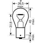 Signální žárovka Osram 7511 P21W 24V 21W BA15s fotografie 2