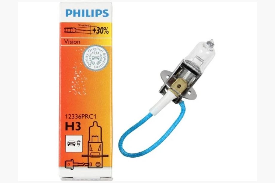 Žárovka do světlometu Philips H3 55W 12336PR Premium +30 % Fotografie 1