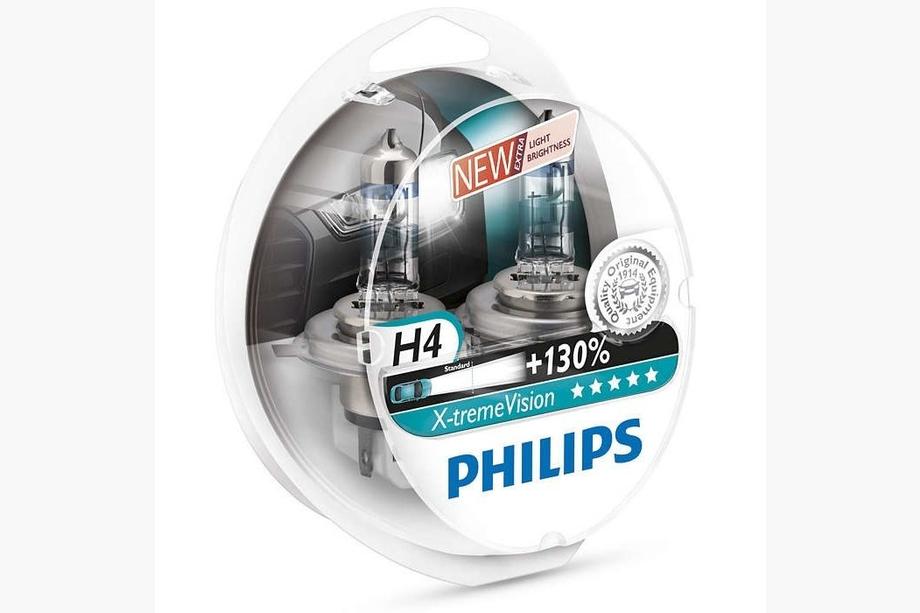 Halogenová žárovka do světlometu Philips H4 60/55W Xtreme Vision 12342XV Image
