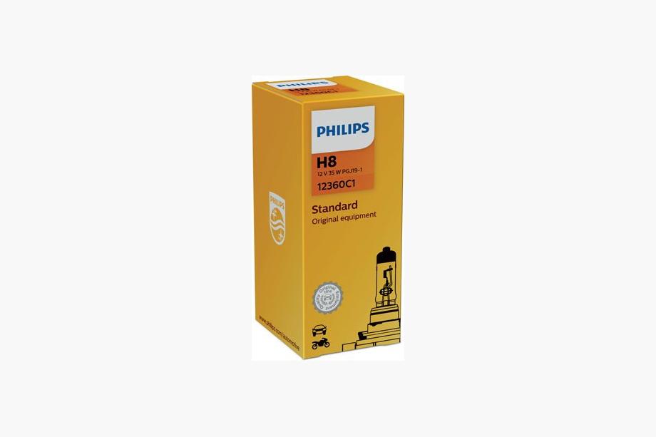 Žárovka do hlavního světlometu Philips H8 35W 12360 Fotografie 2
