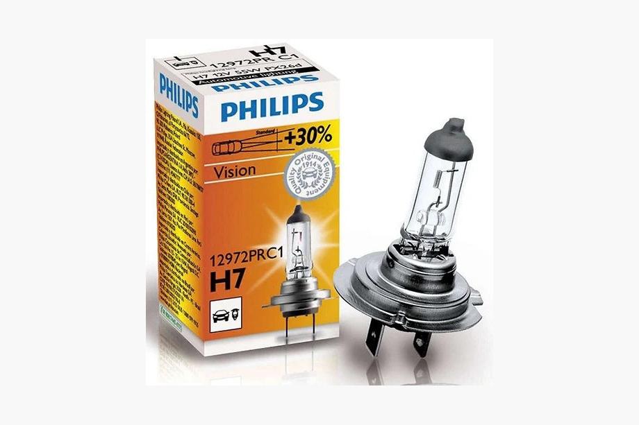 Žárovka do světlometu Philips H7 55W 12972PR Premium +30 % Image