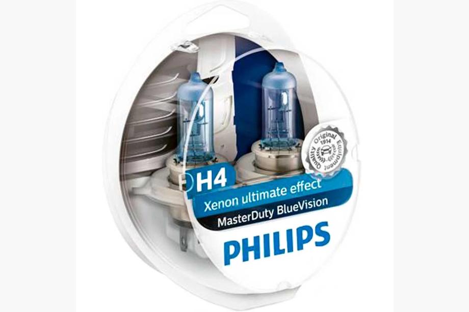 Žárovka do světlometu Philips H4 BlueVision 75/70W 24V 13342BV-kit Image