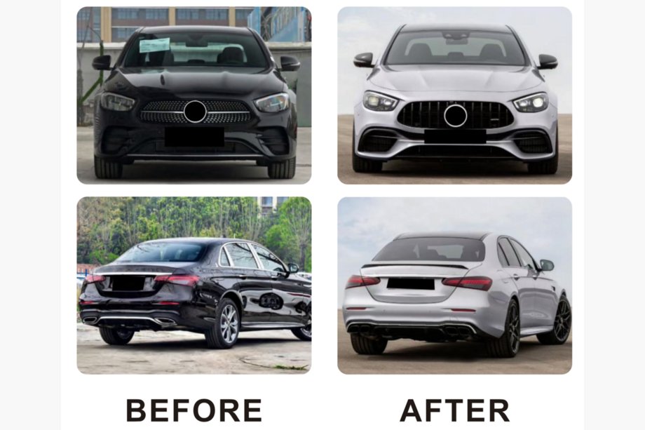 Mercedes E-class W213 2016–2023 Sada bodykitu AMG E63 (pro 2020-2024) Fotografie 3