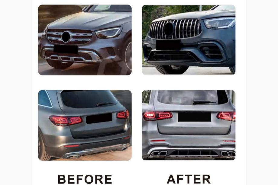 Mercedes GLC X253 2015–2022 Sada bodykitu 2020-2022 (AMG GLC63) Fotografie 8