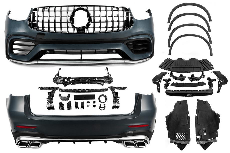 Mercedes GLC X253 2015–2022 Sada bodykitu 2020-2022 (AMG GLC63) Fotografie 2