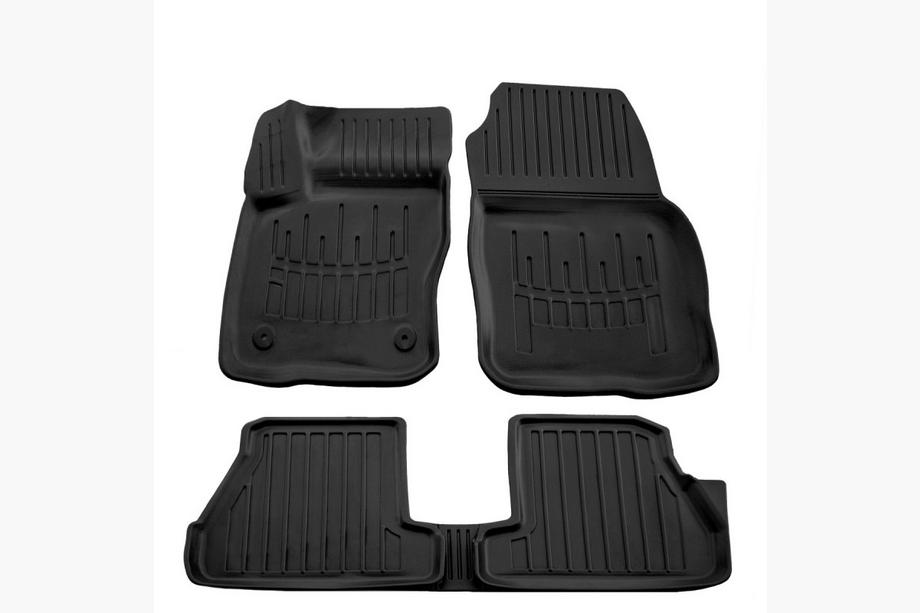 Ford Focus III 2011–2017 Gumové 3D autokoberce Stingray pro USA (5 ks, polyuretan) Image