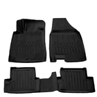 Nissan Qashqai 2007–2010 Gumové autokoberce Stingray 3D (sada 4 ks, polyuretan) fotografie 1