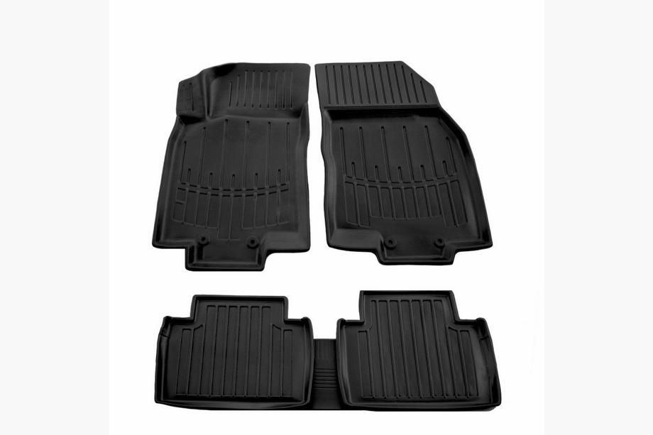 Nissan X-trail T32/Rogue 2014–2021 Gumové autokoberce Stingray 3D (5 ks, polyuretan) Image