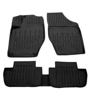 Gumové autokoberce Stingray 3D (5 ks, polyuretan)