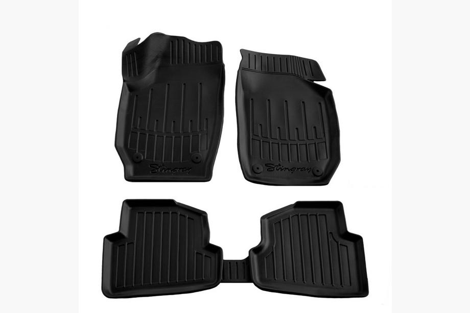 Skoda Fabia 2007–2014 Gumové autokoberce Stingray 3D (5 ks, polyuretan) Image