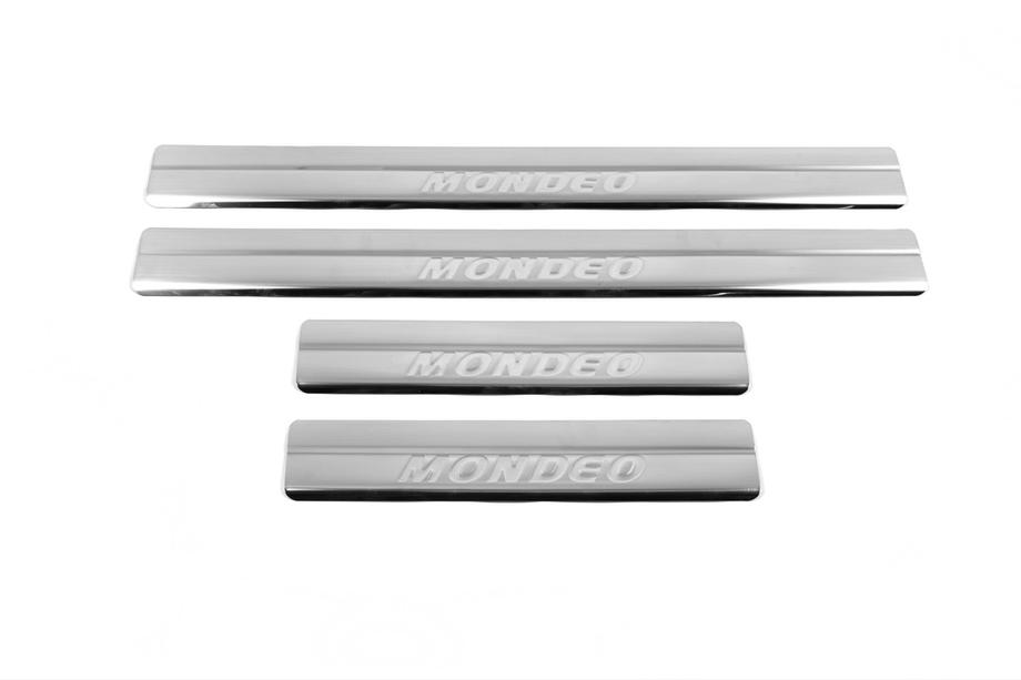 Ford Mondeo 2000–2007 Nerezové kryty prahů OmsaLine (4 ks) Image