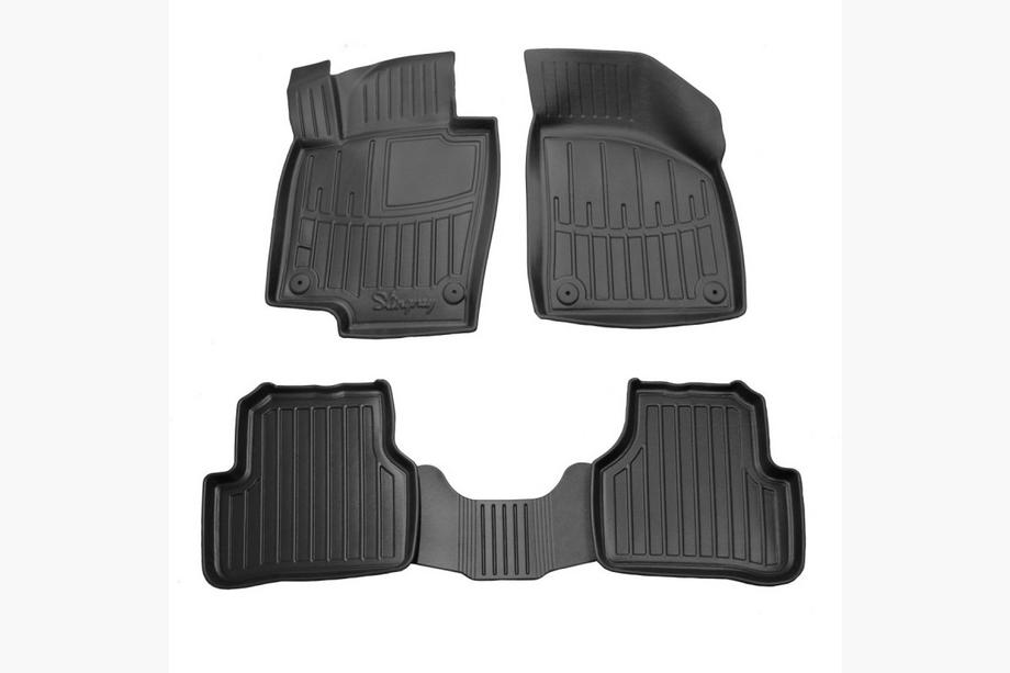 Volkswagen Passat B6 2006–2012 Gumové autokoberce Stingray 3D (5 ks, polyuretan) Image