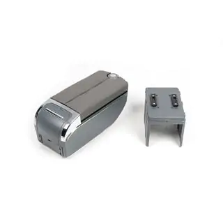 Univerzální loketní opěrka s USB (šedá) fotografie 1