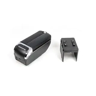Univerzální loketní opěrka s USB portem (černá) fotografie 1