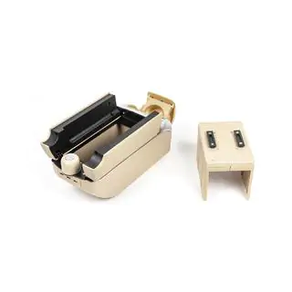 Univerzální středová loketní opěrka s USB (béžová) fotografie 2
