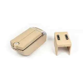 Univerzální středová loketní opěrka s USB (béžová) fotografie 3