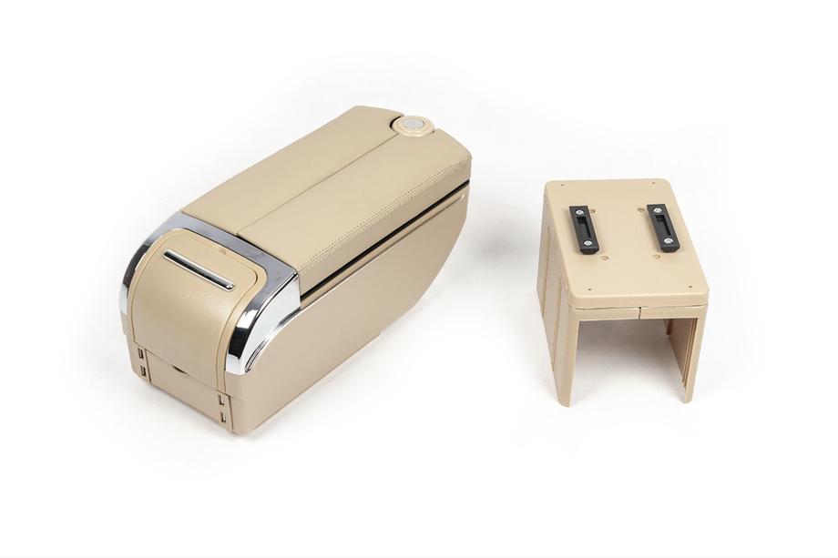 Univerzální středová loketní opěrka s USB (béžová) Image