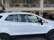 Ford EcoSport 2013–2022 Ozdobné lišty kolem oken (6 ks, nerez) fotografie 1