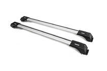 Příčníky na standardní podélné střešní nosiče, uzamykatelné na klíč Skybar V1 (2 ks) do 110 cm, černé fotografie 5