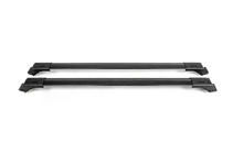 Příčníky na standardní podélné střešní nosiče, uzamykatelné na klíč Skybar V1 (2 ks) do 110 cm, černé fotografie 18