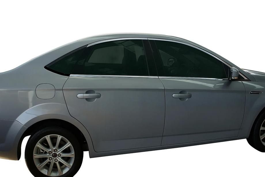 Ford Mondeo 2008–2014 Spodní okenní lišty (4 ks, nerez) Fotografie 3