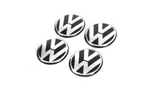 Volkswagen Samolepky na středové krytky 54 mm vw-0nakl (4 ks) fotografie 1
