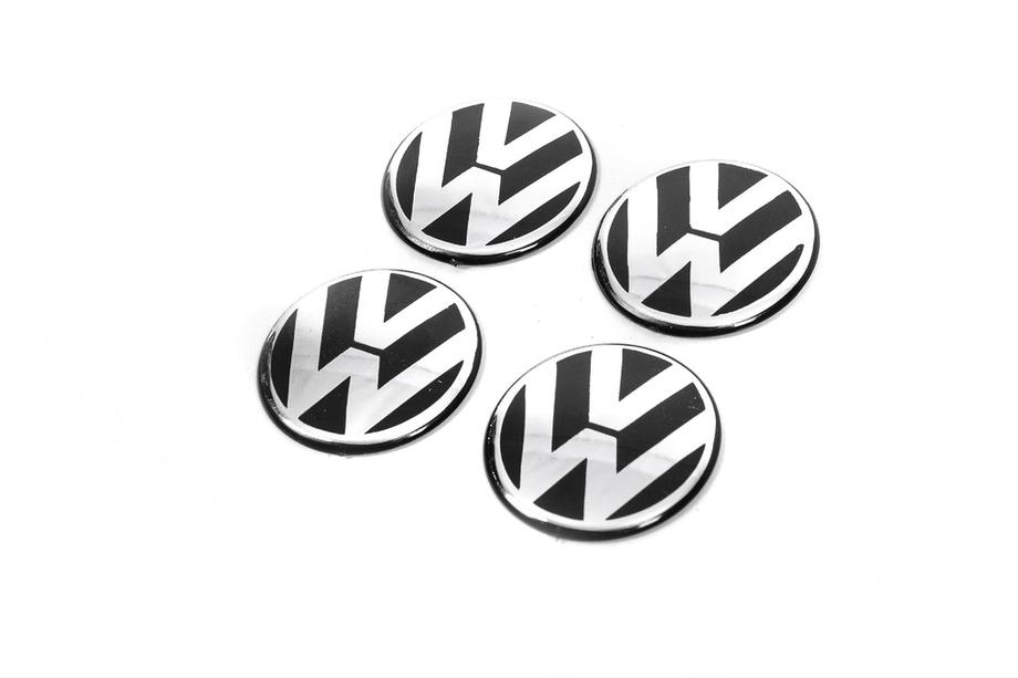 Volkswagen Samolepky na středové krytky 54 mm vw-0nakl (4 ks) Image